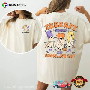 Therapy Squad Hocus Pocus slp therapy team Comfort Colors T shirt 2