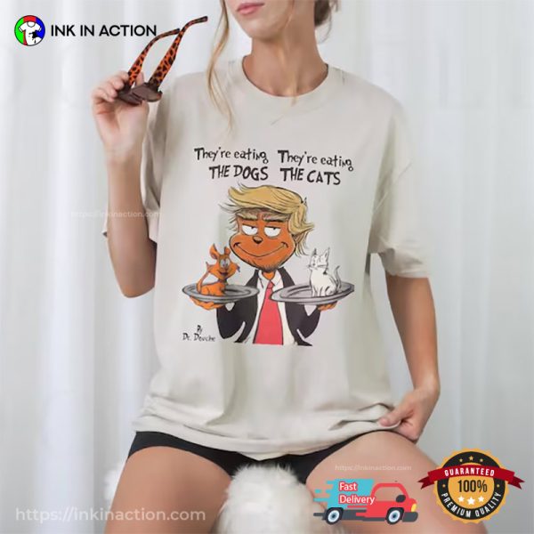 They’re Eating The Dogs And The Cat Trump Debate 2024 T-shirt