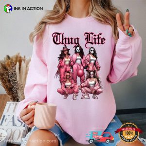 Thug Life Horror Movie Halloween Characters Shirt 2