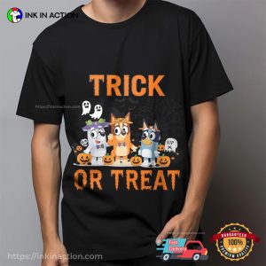 Trick Or Treat Bluey Comfort Colors T-shirt 1