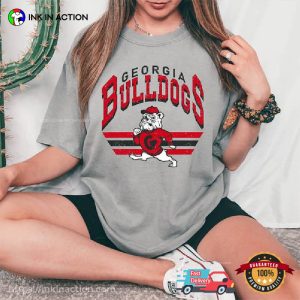 UGA Retro Bulldog T shirt 2