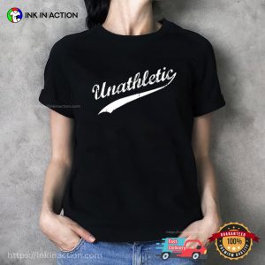 Unathletic Retro Style Trending T shirt 2