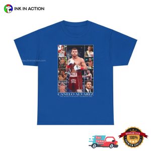 Vintage 90s Canelo Alvares Mexican Boxing Champion T shirt 1