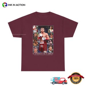 Vintage 90s Canelo Alvares Mexican Boxing Champion T shirt 2