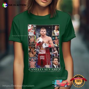 Vintage 90s Canelo Alvares Mexican Boxing Champion T shirt