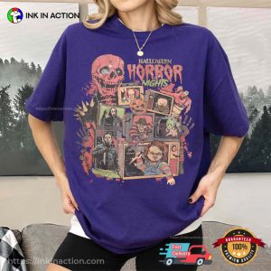 Vintage 90s Halloween Horror Night Comfort Color Tee