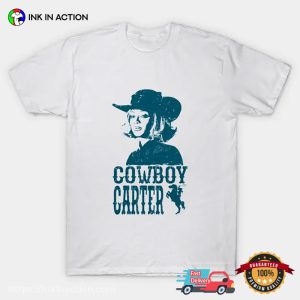 Vintage Cowboy Carter Western Beyonce Cowgirl T shirt 4