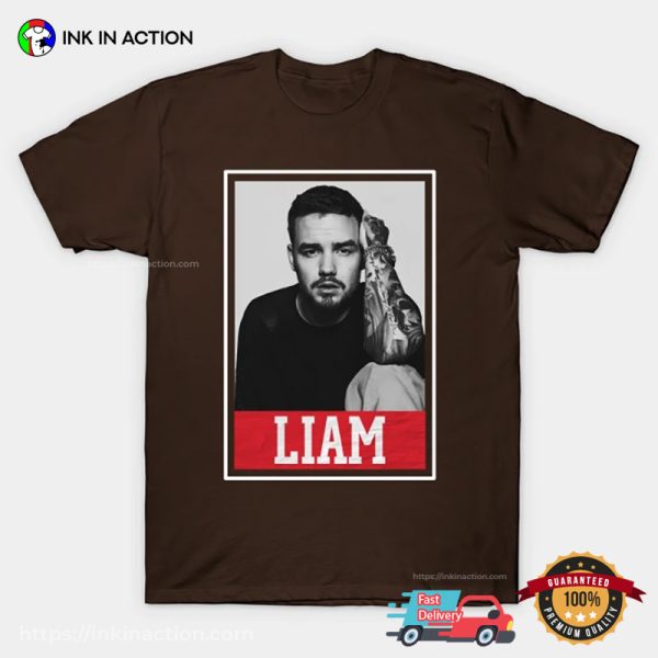 Vintage Liam Payne 90s Style T-shirt