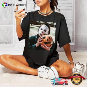 Vintage Michael Myers Halloween Comfort Color Tee 3