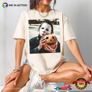 Vintage Michael Myers Halloween Comfort Color Tee 4