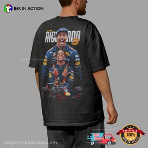 Vintage Style F1 Daniel Ricciardo DR3 Grunge Comfort Colors Tee