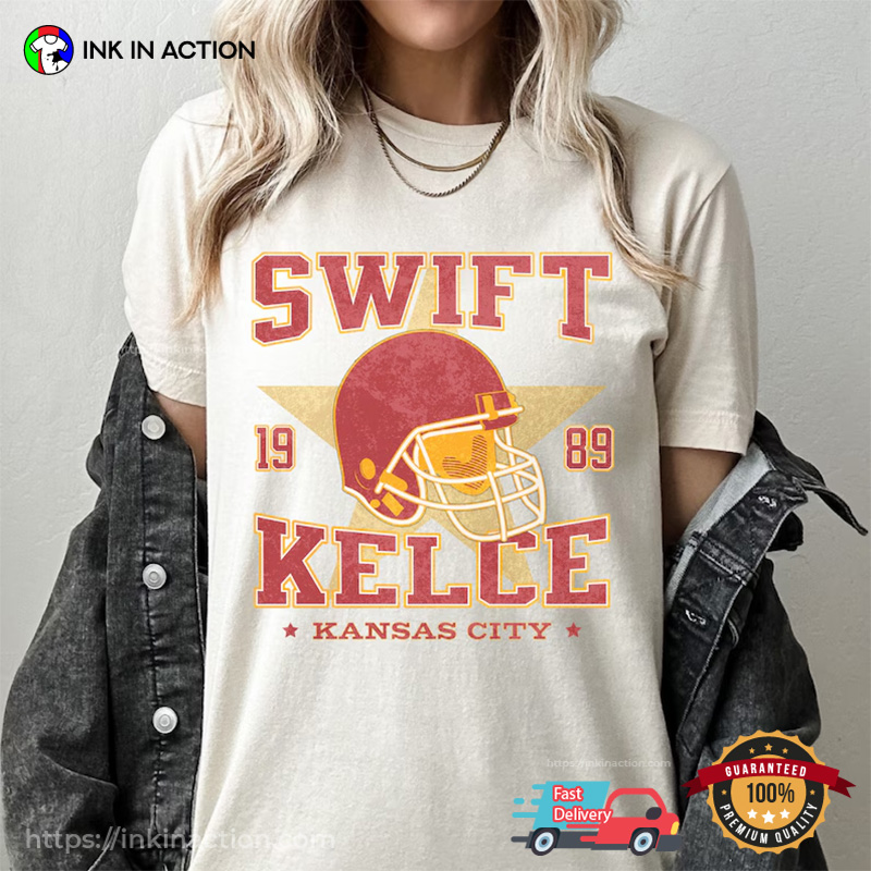 Vintage Swift And Kelce Kansas City Comfort Colors T-shirt