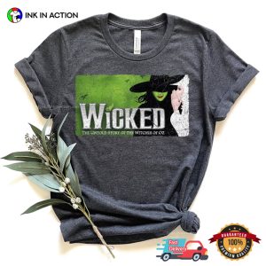 WICKED Broadway Musical Comfort Colors T shirt 1