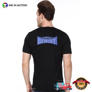 WWE Chris Benoit Graphic T shirt 2