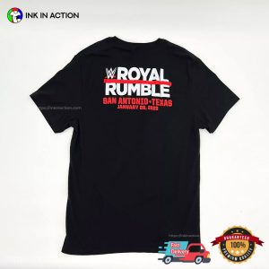 WWE Royal Rumble Texas 2023 2 Sided T-shirt