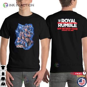 WWE Royal Rumble Texas 2023 2 Sided T-shirt