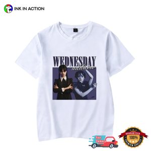 Wednesday Addams Jenna Ortega Movie T shirt 3