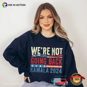 We’re Not Going Back Retro Kamala 2024 Tee 2