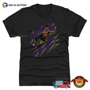 Wes Lee Fight WWE Signature T shirt 3