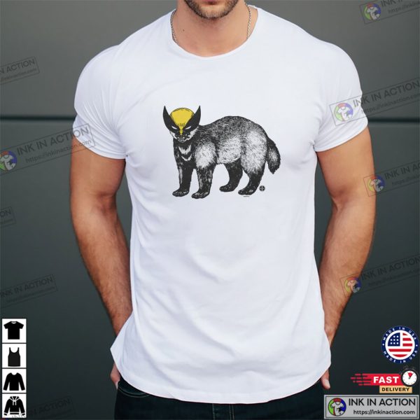 Wolverine Raccoon Funny Deadpool And Wolverine T-shirt