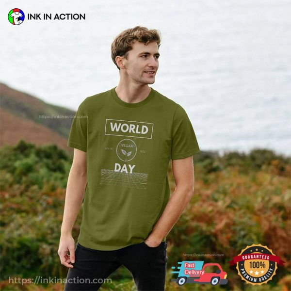 World Vegan Day Nov 1St 2022 Unisex T-shirt