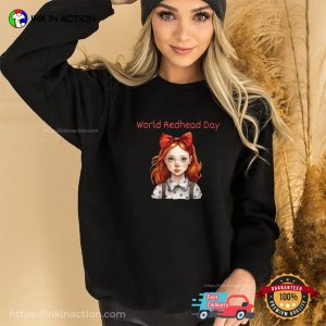 World redhead day Holiday T-shirt 1