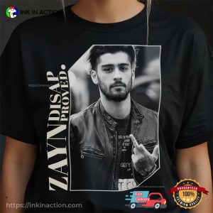 Zayn Malik Proved Music Retro One Direction T shirt 1