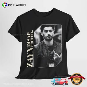 Zayn Malik Proved Music Retro One Direction T shirt 3