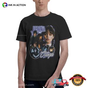 Jenna Ortega Wednesday Netflix Movie Tee