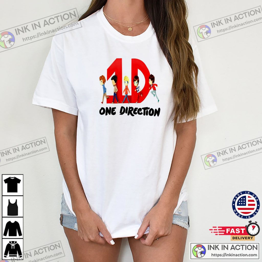 1D One Direction Animation T-shirt - Print your thoughts. Tell your ...