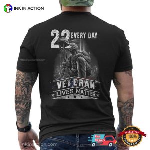 22 Every Day Veteran Lives Matter veterans day shirt 3