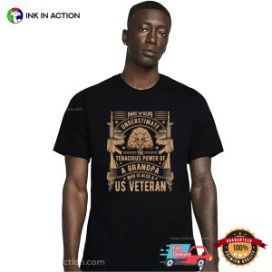 A Grandpa US Veteran veterans day 2024 T shirt 2