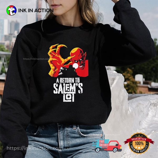 A Return Salem’s Lot Horror Movie T-shirt