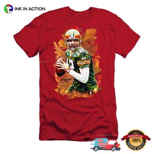 Aaron Rodgers Football Fan Artwork Tee 3