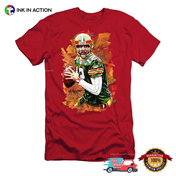 Aaron Rodgers Football Fan Artwork Tee