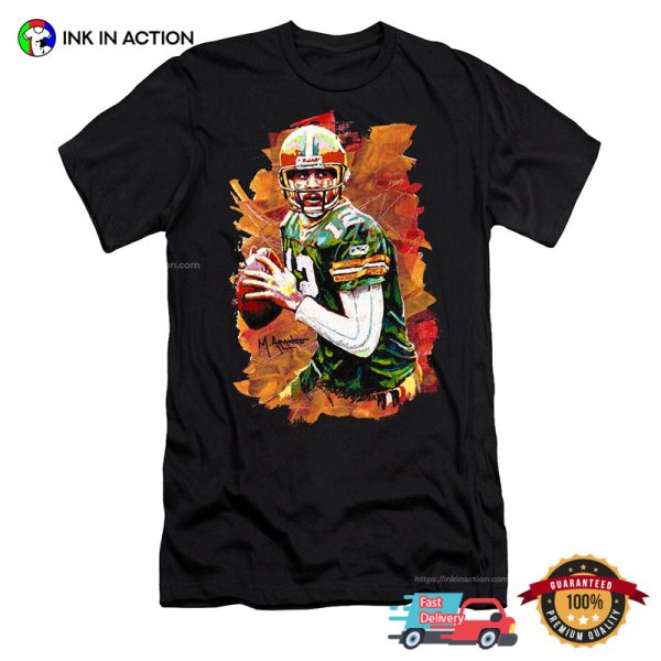 Aaron Rodgers Football Fan Artwork Tee