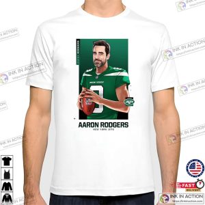 Aaron Rodgers New York Jets Football Card Shirt 2