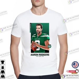 Aaron Rodgers New York Jets Football Card Shirt