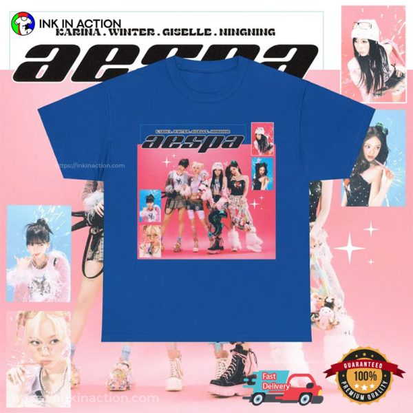 Aespa Kpop Girl Group T-shirt