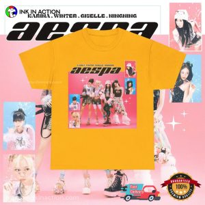 Aespa Kpop Girl Group T shirt 3