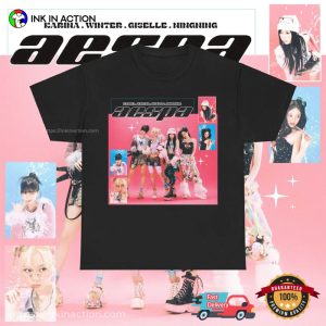 Aespa Kpop Girl Group T shirt 4