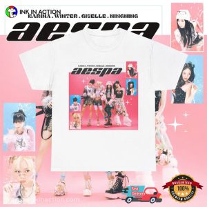 Aespa Kpop Girl Group T shirt 5