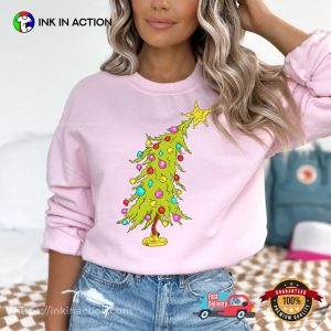 Animated Christmas Tree The Grinch Style Shirt