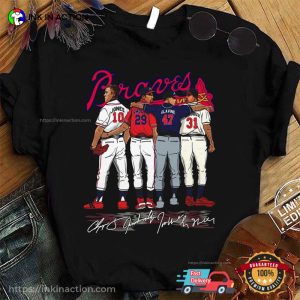 Atlanta Braves All Stars Signatures Tee 1