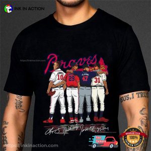 Atlanta Braves All Stars Signatures Tee 3