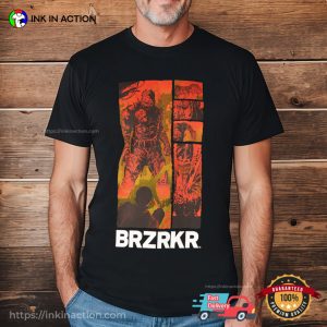 BRZRKR Mode Comic T shirt 2