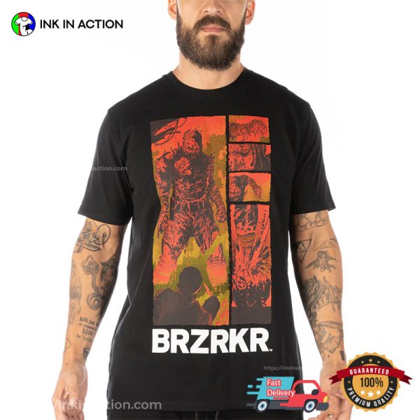 BRZRKR Mode Comic T-shirt