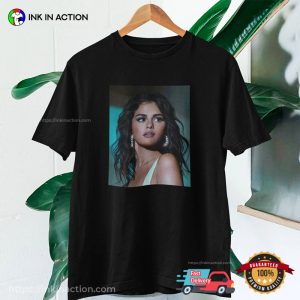 Beautiful Selena Gomez Portrait T shirt 3