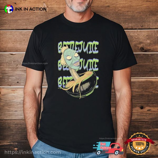 Beetlejuice Snake Ramen Spooky Season T-shirt