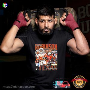 Bijan Robinson Texas Longhorns Vintage 90s Style T-shirt